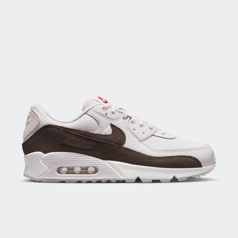 Nike air max 90 ltr white black red best sale